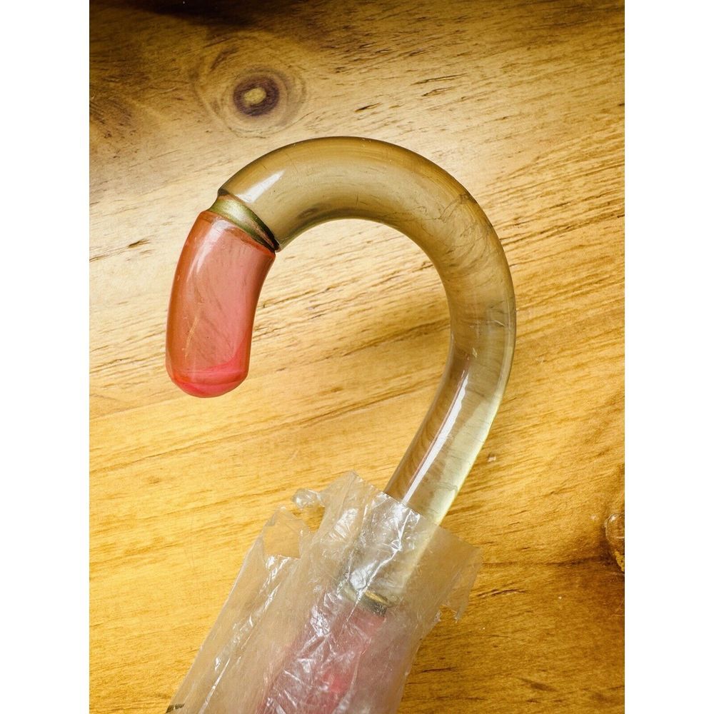 Vintage PJK Barbie Pink White Parasol Umbrella In Original Packaging Made In USA - Picture 13 of 16